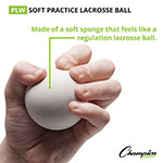 Load image into Gallery viewer, SOFT PRACTICE LACROSSE BALL WHITE